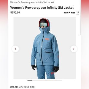 Helly-Hansen Women’s Powderqueen Infinity Ski Jacket